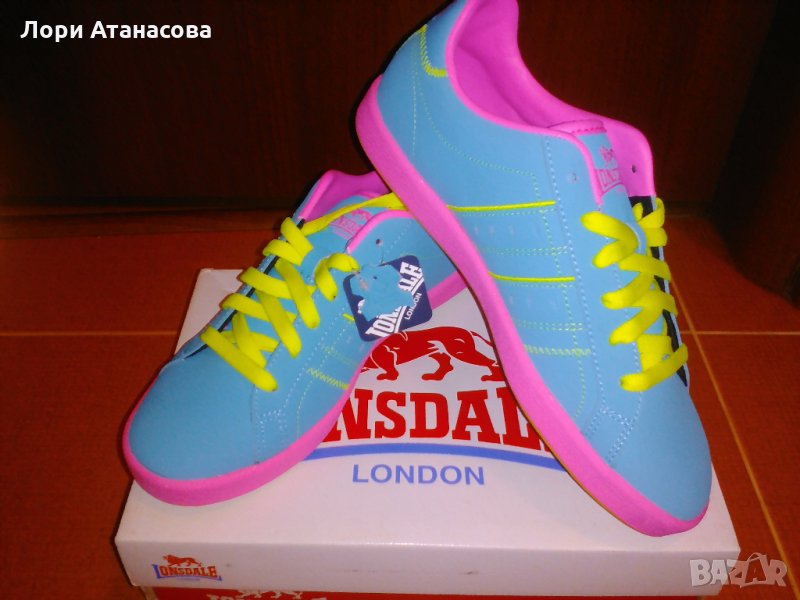 Цветни пъстри нюанси-маратонки " Lonsdale ",идеални за всекидневна употреба благодарение на подплате, снимка 1