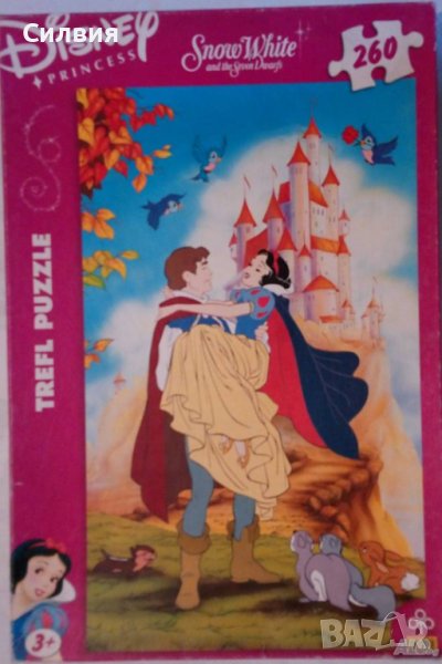 Пъзел ”Снежанка” с размери 40 - 60 см., състоящ се от 260 елемента. За деца над 3 години - 260 части, снимка 1