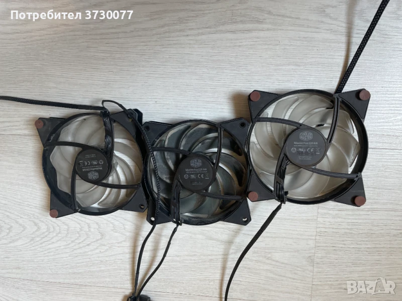 Cooler Master Master Fan 120 AB - 3 броя 120mm, снимка 1