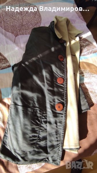 Двулицево вълнено палто, снимка 1