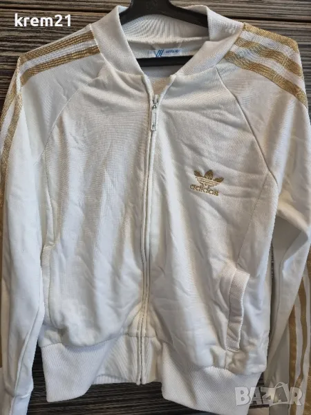 адидас бяла горница s, снимка 1