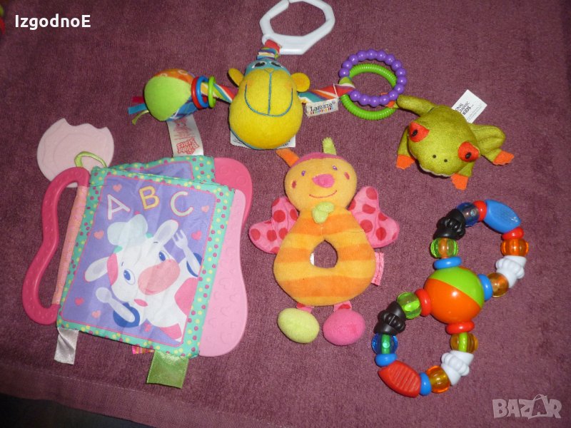 Лот маркови бебешки играчки - Fisher Prise, Simba, Playgro, снимка 1