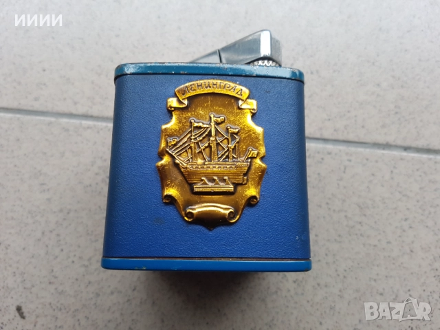 Настолна газова запалка Ленинград, снимка 2 - Антикварни и старинни предмети - 52803722