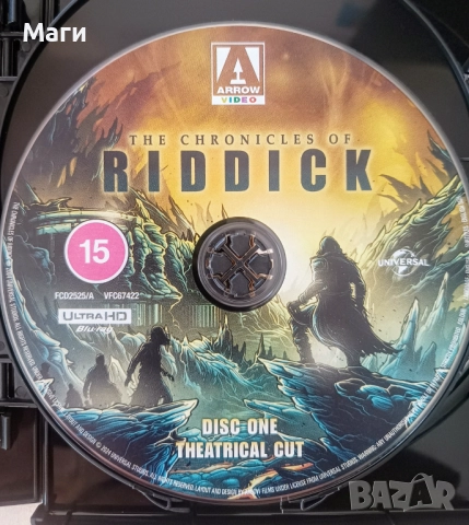Хрониките на Ридик / The Chronicles of Riddick  4K UHD / без Бг субтитри 