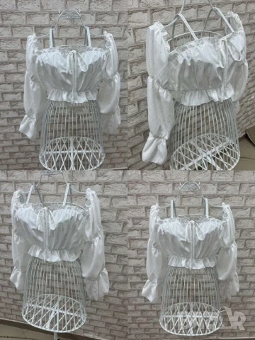 къси топове с камъни , снимка 5 - Блузи с дълъг ръкав и пуловери - 50873792