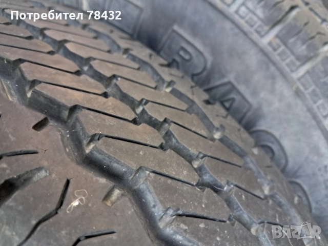 Бусови гуми 165 R14C - 2 бр, снимка 2 - Гуми и джанти - 52353949