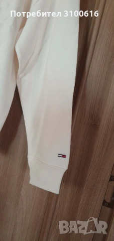 Ватирана мъжка блуза Tommy Hilfiger 100% оригинална, снимка 3 - Блузи - 52654853