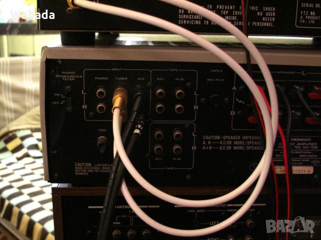 ПРОМОЦИЯ! Забележителен звук от края на 70-те, Pioneer SA-706 запазен в ориг.състояние 2x60W (8 Ohm), снимка 9 - Ресийвъри, усилватели, смесителни пултове - 39343832