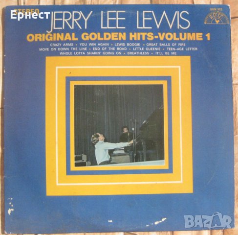 Грамофонна плоча на Jerry Lee Lewis - Original Golden Hits Vol I, снимка 1 - Грамофонни плочи - 32687439