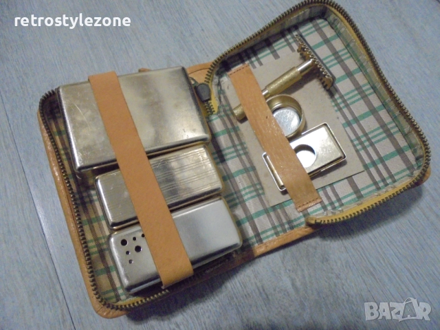 № 8378 Стар винтидж комплект за бръснене , снимка 2 - Други ценни предмети - 52472184