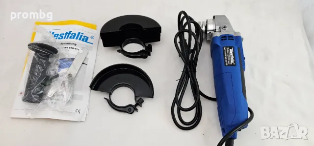 Ъглошлайф Westfalia-Германия WS 650-115, 650 W, 115 мм