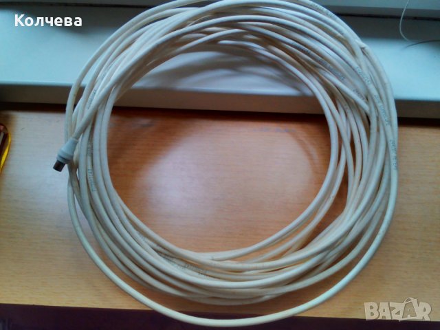 продавам неупотребяван кабел за интернет 20,5 м. дължина, снимка 1 - Други - 37522429