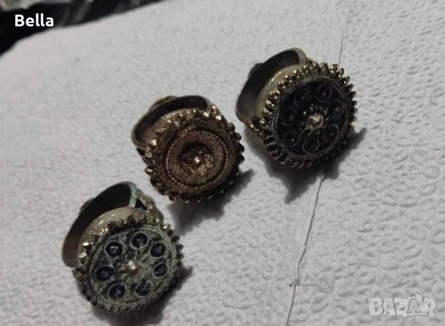 Лот стари пръстени, снимка 2 - Антикварни и старинни предмети - 44057656