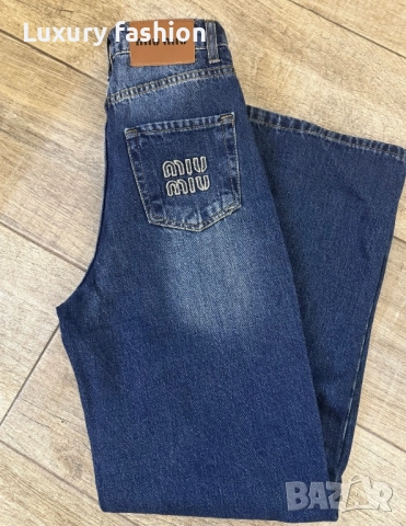 Дамски дънки Miu Miu, снимка 2 - Дънки - 52463959