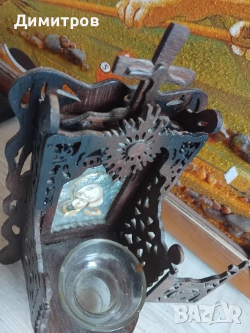 Старинен иконостас дърворезба, снимка 3 - Антикварни и старинни предмети - 51407605