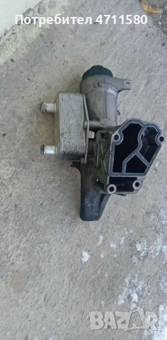 Конзола маслен охладител почти нов  за BMW E46 136к.с 2000 дизел 2001г , снимка 2 - Части - 53133836