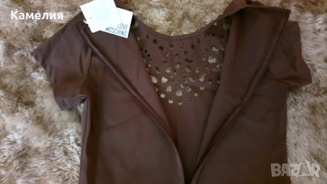  Love Moschino Нова рокля , снимка 5 - Рокли - 27955520