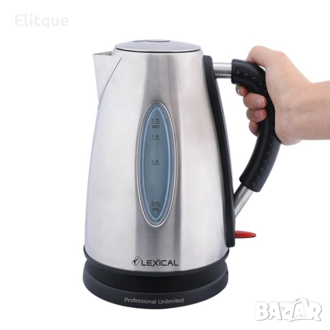 Електрическа кана от неръждаема стомана Lexical LEK-1410, снимка 4 - Други - 52866132