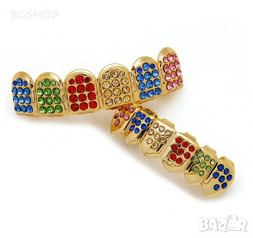 Grillz Colorful - Bling Bling, снимка 2 - Други - 27923206