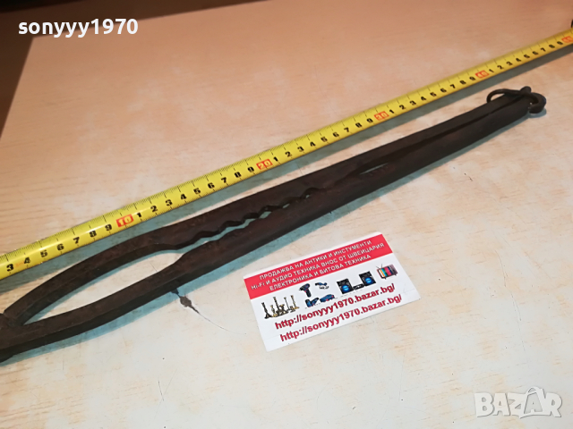 АНТИЧНИ СТАРИ КЛЕЩИ 1904221350, снимка 2 - Антикварни и старинни предмети - 36507329