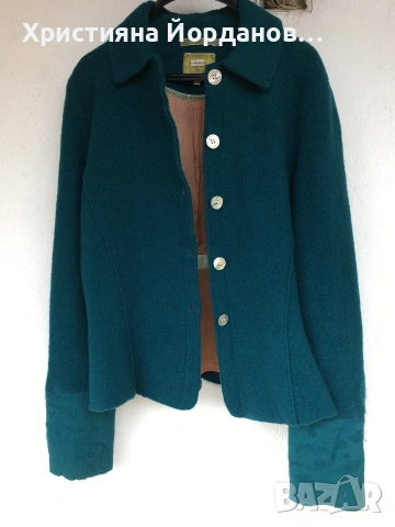 Noa Noa, блейзър/яке преходно 100% вълна, М като ново, снимка 8 - Якета - 53513432