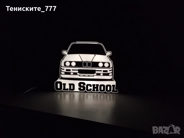 3д лампа BMW E30 OLD SCHOOL, снимка 2 - Соларни лампи - 51761677