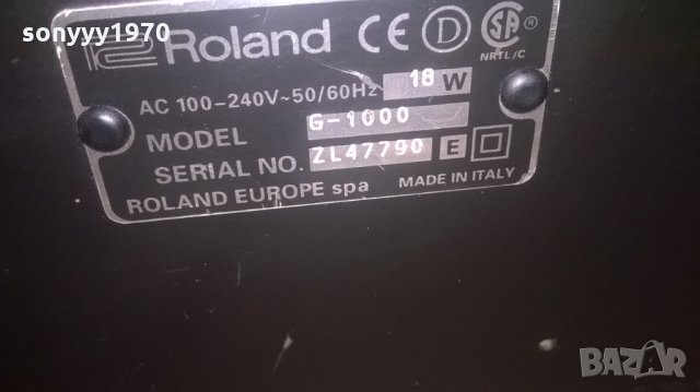 roland G-1000 PROFI BIG ROLAND made in italy-внос швеицария, снимка 5 - Синтезатори - 27473288