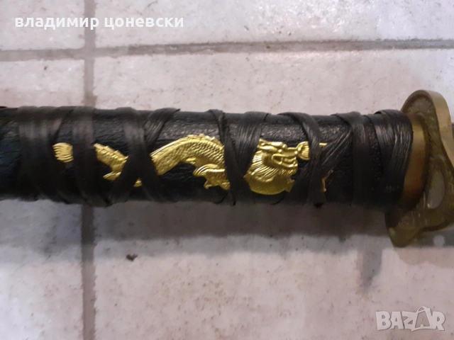 Стар самурайски меч,катана,сабя, снимка 5 - Колекции - 52307052
