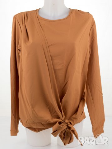 Дамска блуза цвят камел марка Kabelle - 2XL