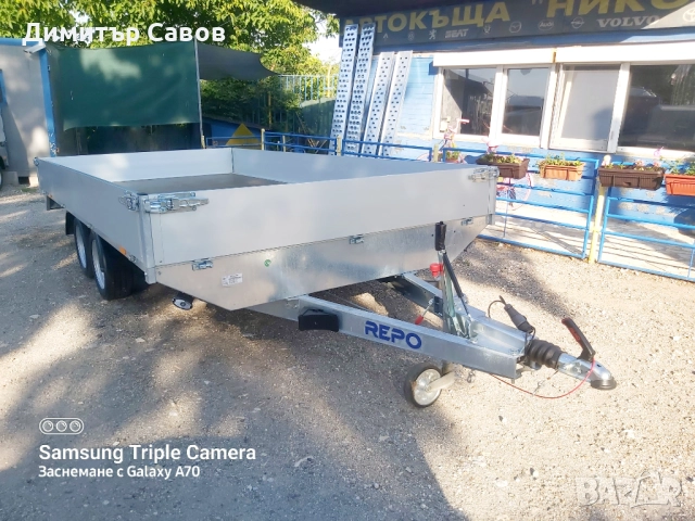 Ремарке Поп Индъстри 4.10 х 2.10 до 2700kg., снимка 2 - Ремаркета - 51973418