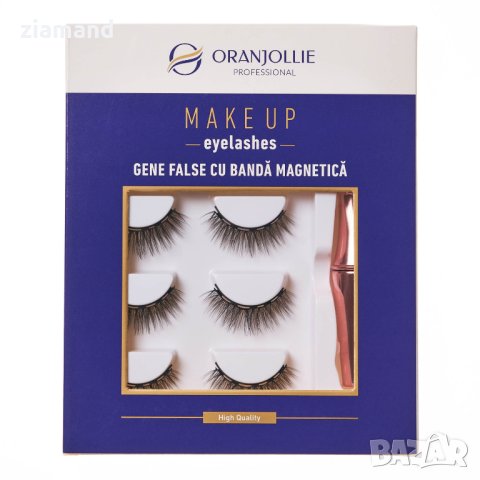 Комплект 4 чифта мигли с магнитна четка