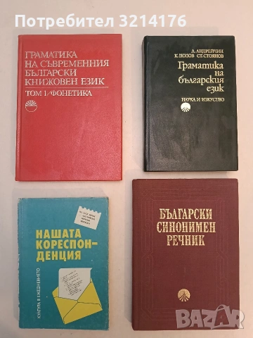 Български синонимен речник - Колектив (1987, Отлично състояние), снимка 1 - Специализирана литература - 53271052