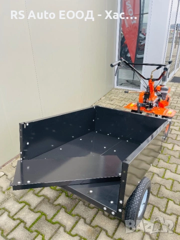 Ремарке за мотофреза / тракторна косачка Husqvarna Agri , снимка 5 - Ремаркета - 53013796