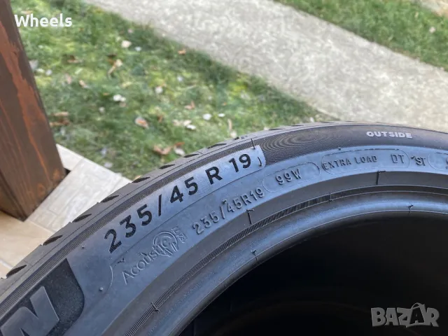 2бр. Летни гуми 235/45/19 Michelin Primacy4 Acoustic 99W XL DOT1421, снимка 5 - Гуми и джанти - 49099459