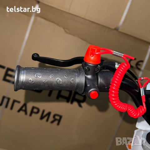 Детски кросов мотор 49 кубика Нов модел / KAPLAN MAX 49CC с добавена функция "Лесен старт", снимка 6 - Мотоциклети и мототехника - 52424822