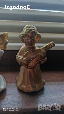 Лот коледни фигурки, порцеланови ангелчета, снимка 3 - Декорация за дома - 43187708