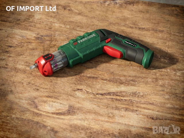 Акумулаторен винтоверт със сменяеми накрайници PARKSIDE 4V Li-Ion, снимка 12 - Винтоверти - 53188548