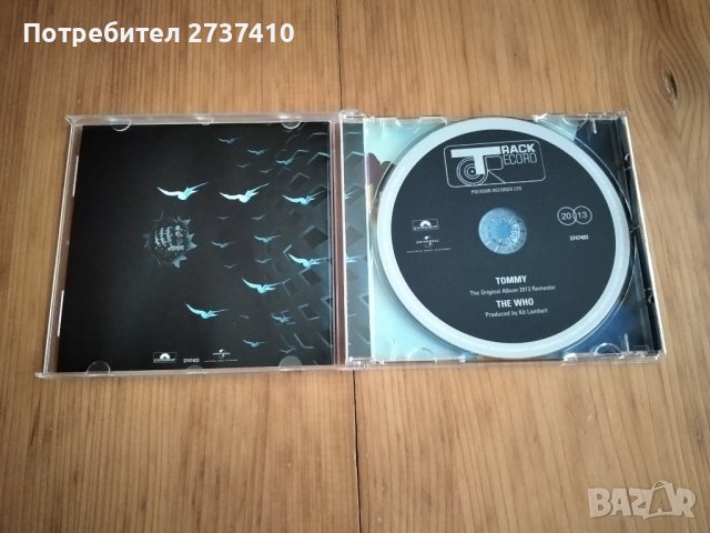 THE WHO - TOMMY 15лв оригинален диск ремастер, снимка 2 - CD дискове - 39316799