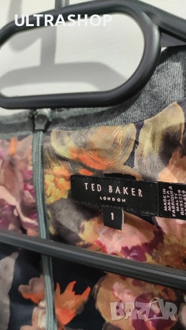 Ted Baker 1 size вълнена рокля в отлично състояние, снимка 2 - Рокли - 52708828
