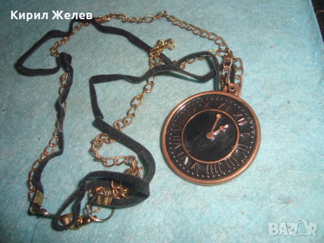 МЕСИНГОВ АРТ ВИНТИДЖ МЕДАЛЬОН - ЧАСОВНИК 6849