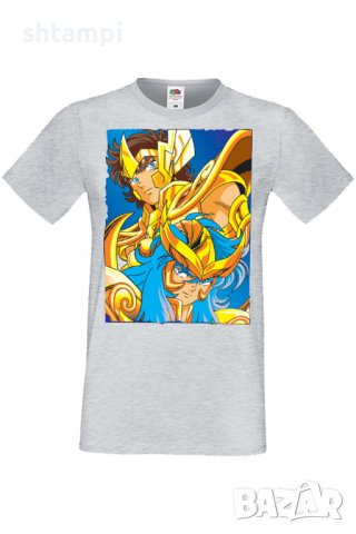 Мъжка тениска Saint Seiya Knights of the Zodiac,Анимация,игра,Празник,Повод,, снимка 5 - Тениски - 38122915