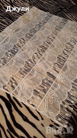 Перденце бяло, снимка 4 - Пердета и завеси - 52382763