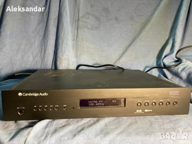 Продавам тунер Caimbridge Audio Azur 640T, снимка 3 - Ресийвъри, усилватели, смесителни пултове - 43049081