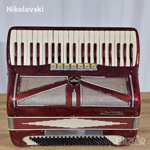 Италиански акордеони Artigiana , снимка 4 - Акордеони - 52600844