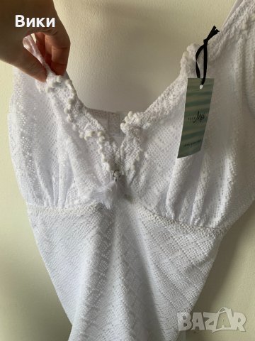 Дамски бял потник, снимка 8 - Потници - 40064927