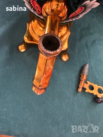 Продавам нов ръчно рисуван самовар, снимка 12 - Антикварни и старинни предмети - 48092863