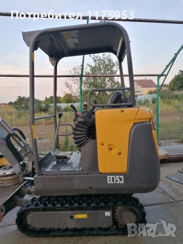 Багер Volvo EC15D, 2016 година на производство на 952 мото часа , снимка 5 - Индустриална техника - 37505274