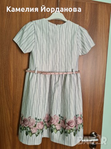 Детска рокля с подарък болеро, снимка 2 - Детски рокли и поли - 36932096