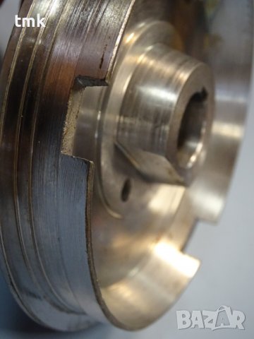 метална ръкохватка за струг (ръчно колело) ф122mm, снимка 6 - Резервни части за машини - 38394548