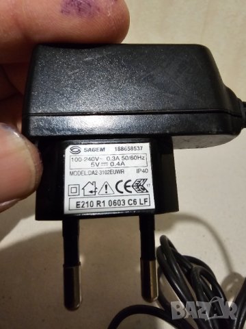 Захранване, адаптор 5 волта - 0,400 ампера, снимка 2 - Друга електроника - 43901425